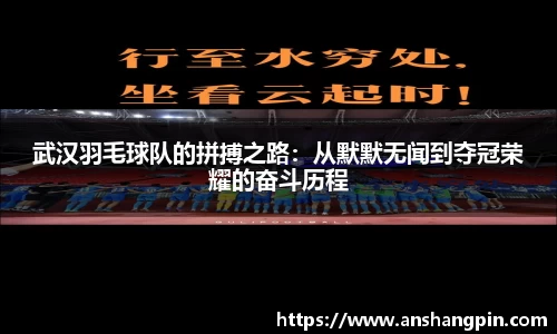 武汉羽毛球队的拼搏之路：从默默无闻到夺冠荣耀的奋斗历程